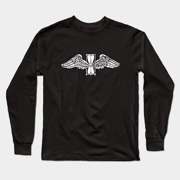 Tempus Fugit Long Sleeve T-Shirt by thren0dy